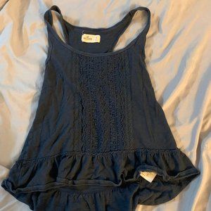 Hollister Navy Tank Top (Small)